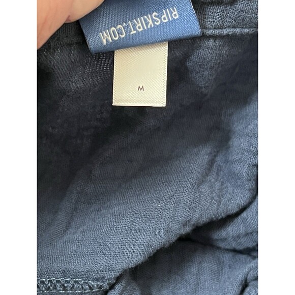 Ripskirt Nearly Navy Travel Dress Women’s Medium Double Gauze Cotton Pockets - Picture 5 of 10